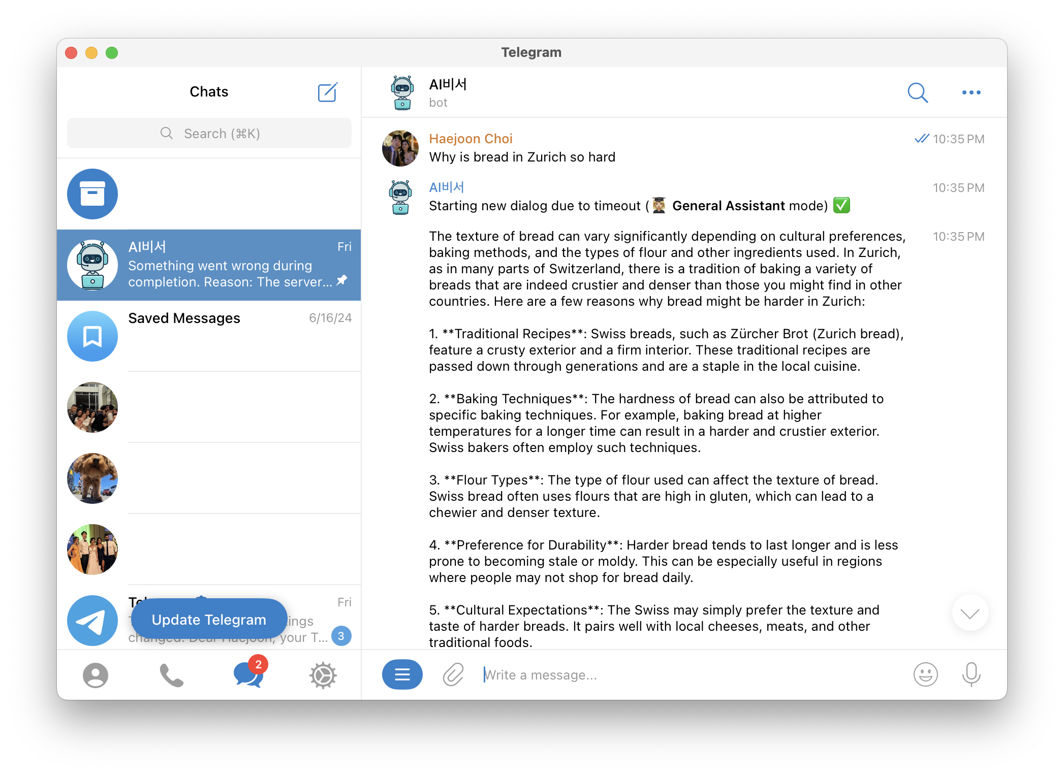 Image of my telegram chatgpt setup